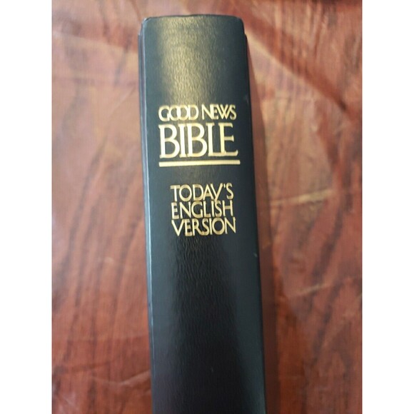 Good News Bible Todays English Version ABS-1992 Black Hardcover - Picture 6 of 8